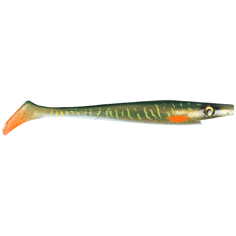 Pig Shad Jr 20cm 50g "Green Motoroil Pike UV"