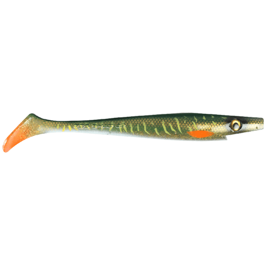 Pig Shad Jr 20cm 50g "Green Motoroil Pike UV"
