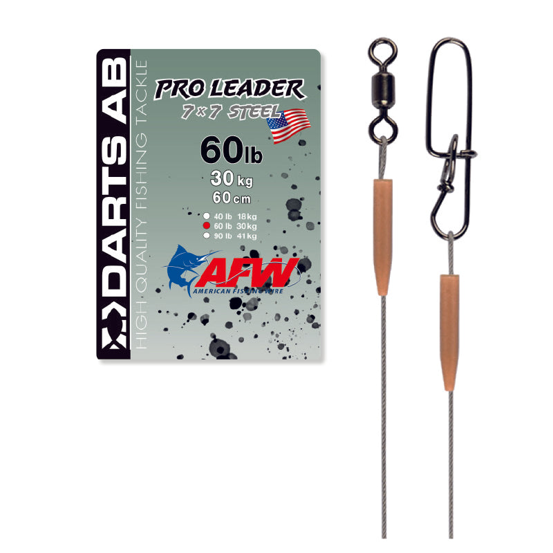 Pro Leader Wire "Secure Snap" 90lb/60cm 1-pack