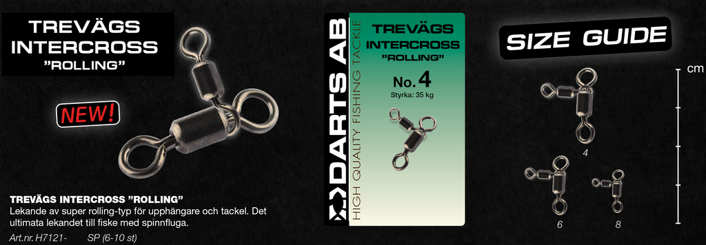 Playful "3-way Intercross" no8 6-pack